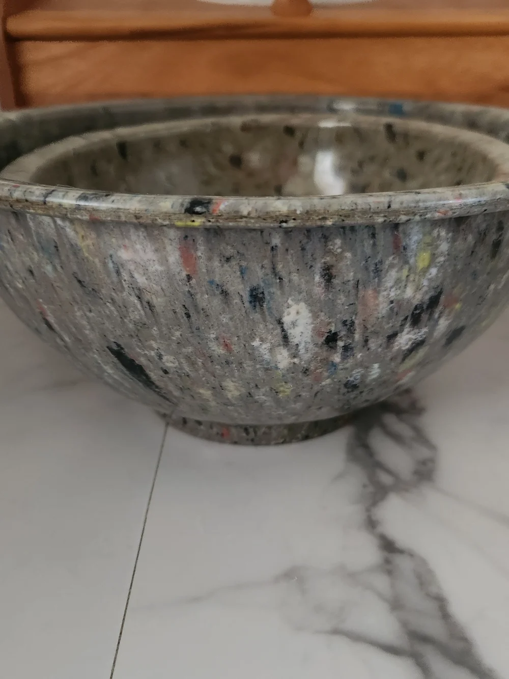 Speckled Grey Mixing Bowl - Brand